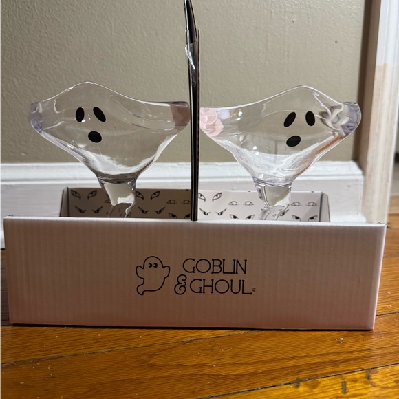 Goblin & Ghoul Ghost Glasses Set - Picture 1 of 7